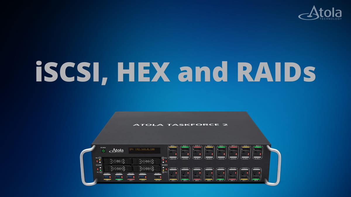 TaskForce 2025.4 update: iSCSI, HEX viewer and enhanced RAID options